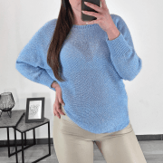 PULOVER 1236 SVETLO MODRA