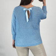 PULOVER 1236 SVETLO MODRA
