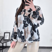 BLUZA 6001-A ČRNA