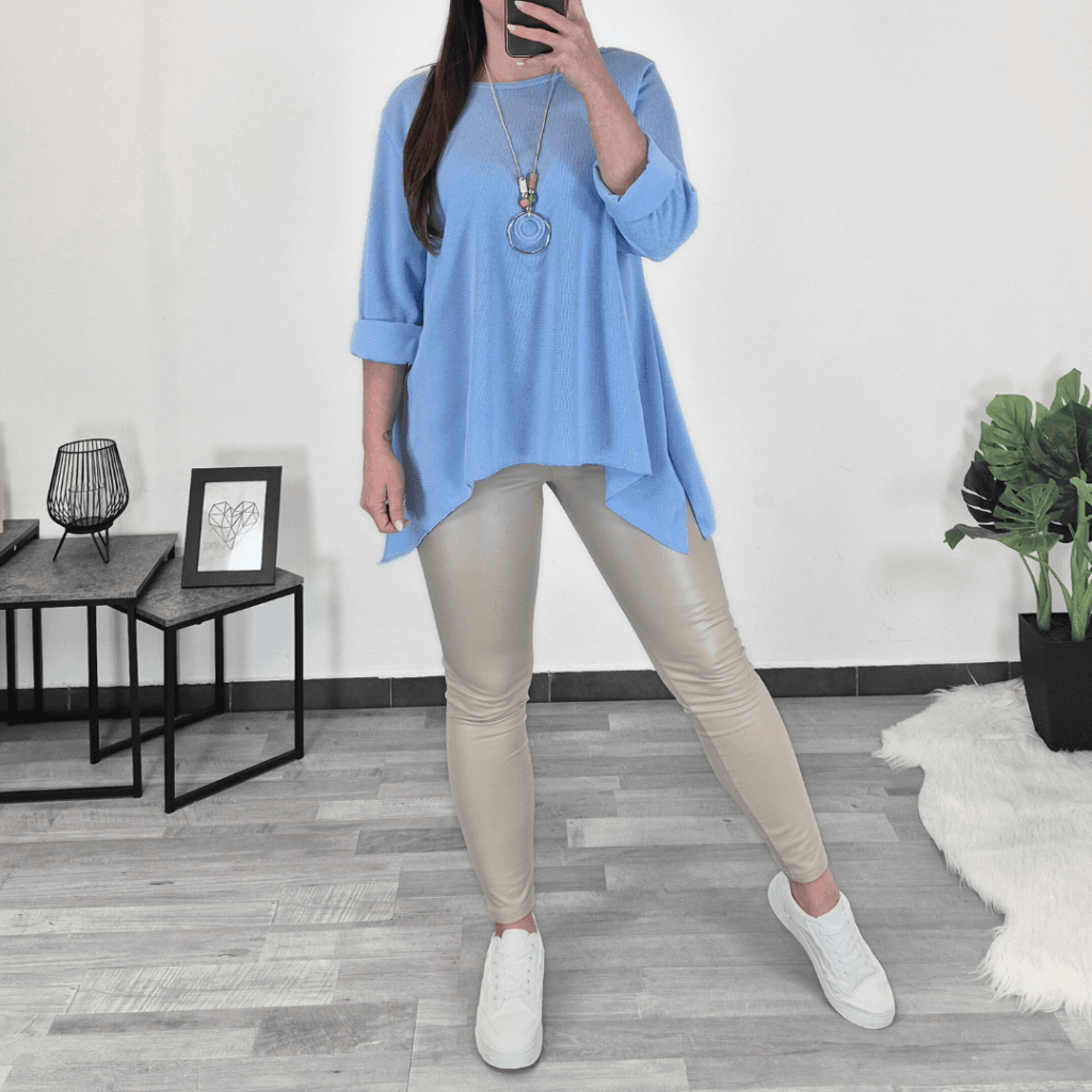 TUNIKA 17211 MODRA