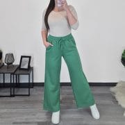 HLAČE 25328 BANU ZELENE