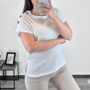 MAJICA BUTTERFREE SMETANA