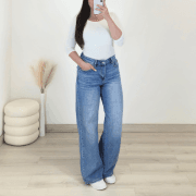 PUSH UP JEANS HLAČE L1367