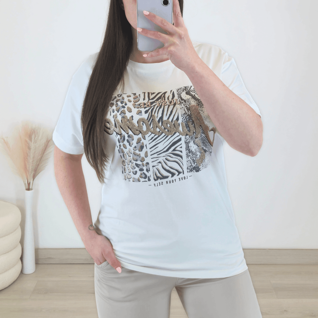 27 MAJICA 5528 BELA
