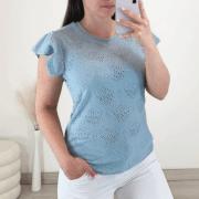 MAJICA 32211 SVETLO MODRA