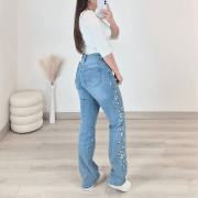 JEANS HLAČE F2632