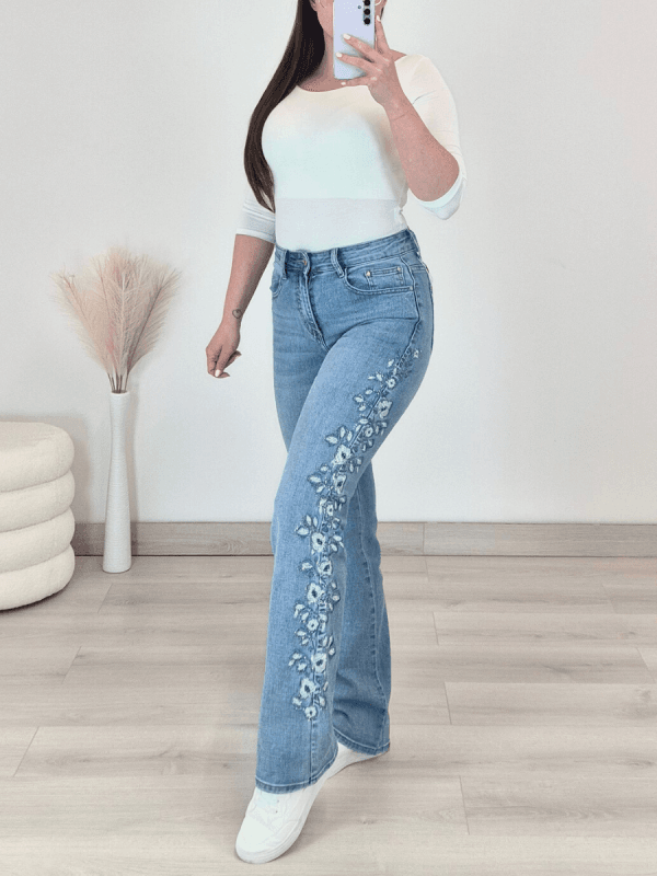 JEANS HLAČE F2632