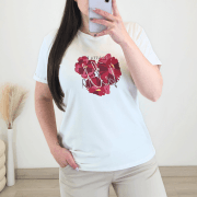 MAJICA MDN-165-017 BELA