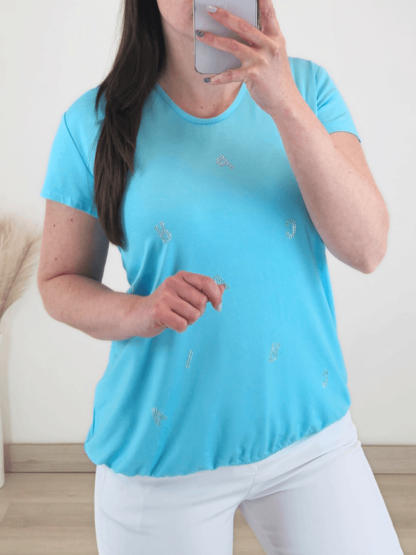 MAJICA Kenny.S 608844 SVETLO MODRA