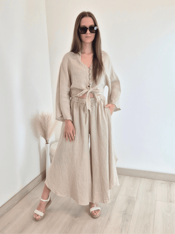 HLAČE LANNA 4850 BEŽ