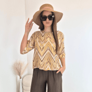 MAJICA VIOLETA 967415 RUMENA