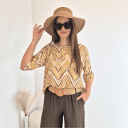 MAJICA VIOLETA 967415 RUMENA