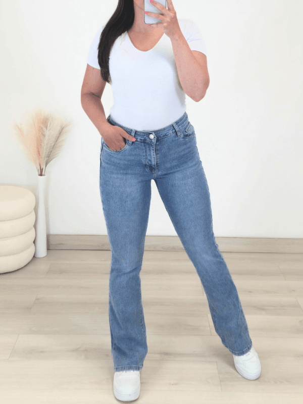 PUSH UP JEANS HLAČE S1703