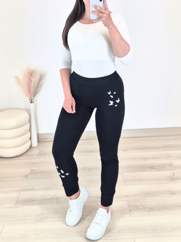 ŠPORTNE HLAČE ANJA ČRNE