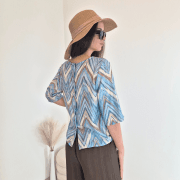 MAJICA VIOLETA 967415 SVETLO MODRA