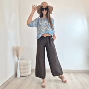 MAJICA VIOLETA 967415 SVETLO MODRA