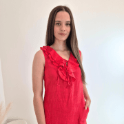 OBLEKA LANNA 25061 RDEČA