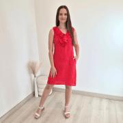 OBLEKA LANNA 25061 RDEČA