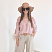 MAJICA VIOLETA 19052 ROZA