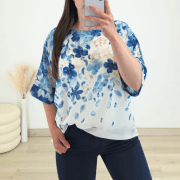 BLUZA 6567B MODRA
