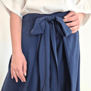 HLAČE 52153 TEMNO MODRE