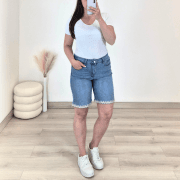 KRATKE PUSH UP JEANS HLAČE A1388