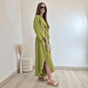 HLAČE LANNA 4850 ZELENA