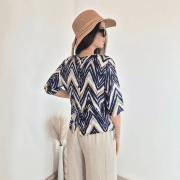 MAJICA VIOLETA 967415 TEMNO MODRA