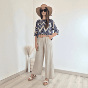 MAJICA VIOLETA 967415 TEMNO MODRA