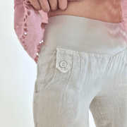 HLAČE LANNA 69041 BEŽ