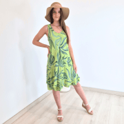 OBLEKA 5013A ZELENA