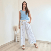 HLAČE LANNA 46711 BELE