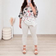 BLUZA 6567B SIVA