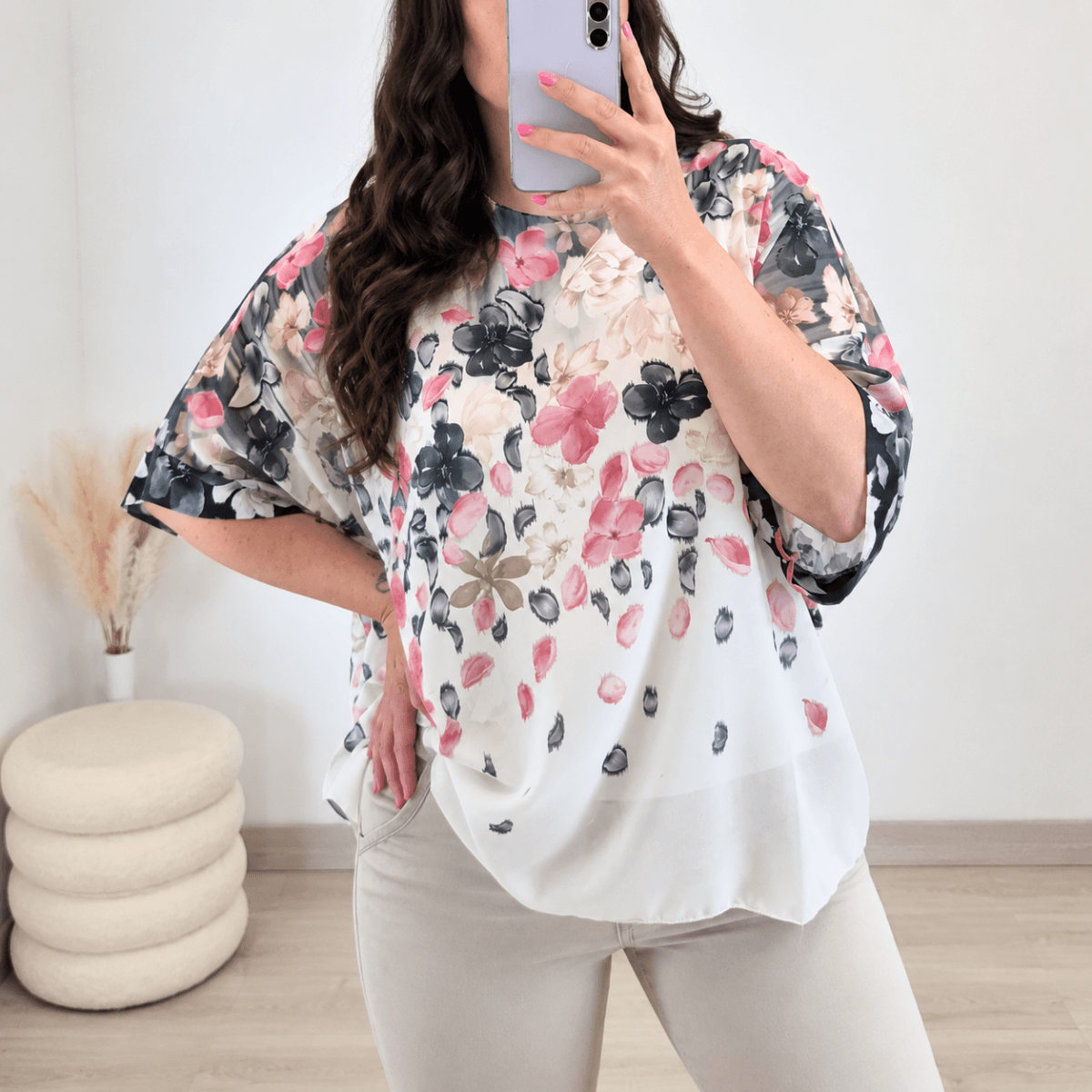 BLUZA 6567B SIVA