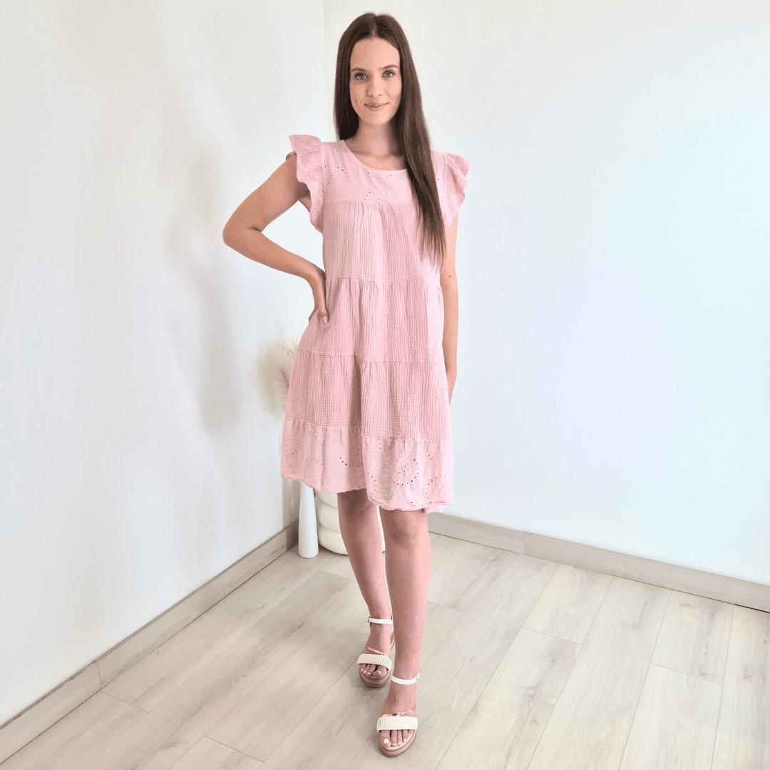 10 OBLEKA 26564 ROZA