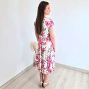 OBLEKA 7689 ROZA