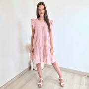 OBLEKA 26564 ROZA
