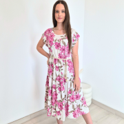 OBLEKA 7689 ROZA