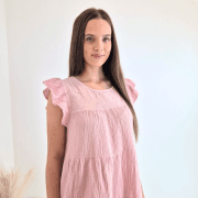 OBLEKA 26564 ROZA