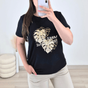 MAJICA RINA 27644 ČRNA