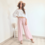 HLAČE VIOLETA 73386 ROZA