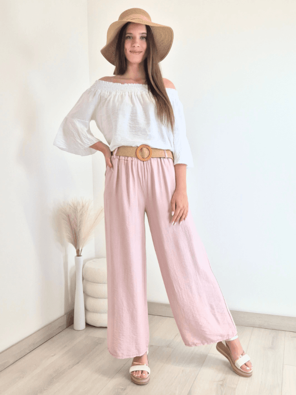 HLAČE VIOLETA 73386 ROZA