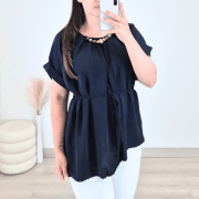 MAJICA 26091 TEMNO MODRA