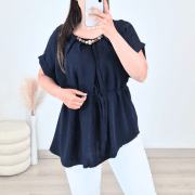MAJICA 26091 TEMNO MODRA