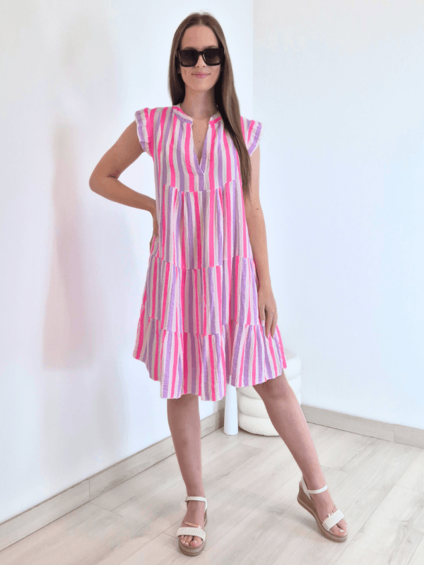 TETRA OBLEKA 25207 ROZA