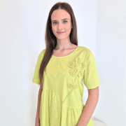 OBLEKA 26012 ZELENA