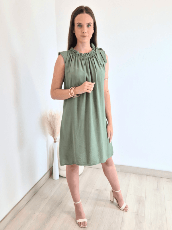OBLEKA 7120 OLIV