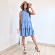 OBLEKA 7112 MODRA