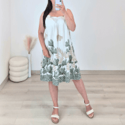 OBLEKA 26073 ZELENA