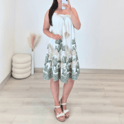 OBLEKA 26073 ZELENA